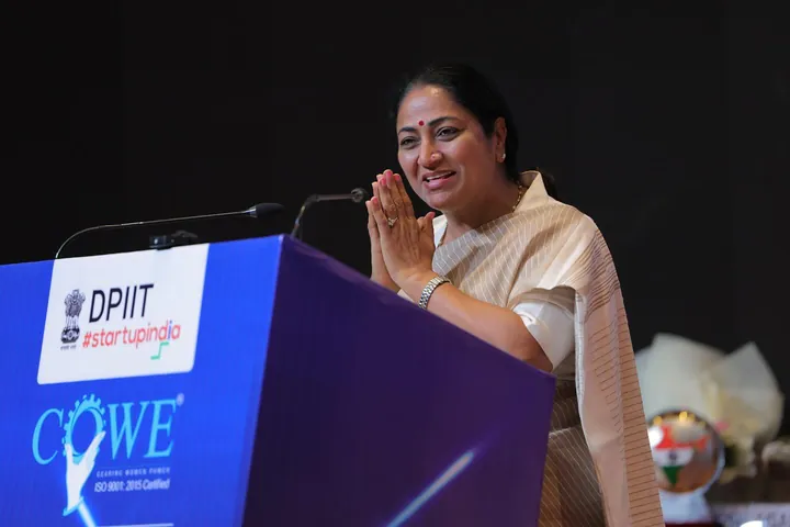 Address from the podium at Youngpreneur Summit 2025